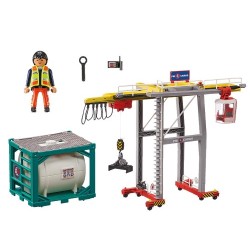 Playmobil City Action Grúa con contenedores 70770 